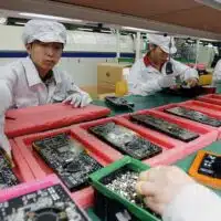 | Companies in the Global North like Apple often outsource production to places like China in the Global South for cheap yet high skilled laborAP PHOTOKIN CHEUNG | MR Online