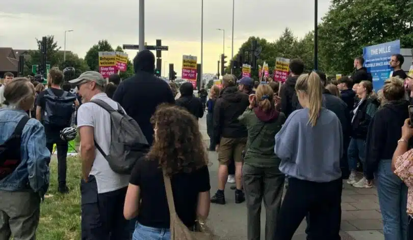 | Anti racist rally at Brentford Source Lucy Saunders | MR Online