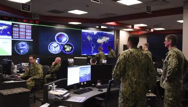 | US soldiers at the Fleet Operations Center of the US Fleet Cyber Command headquarters Photo US 10th Fleet | MR Online