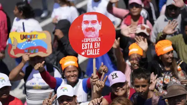 | Maduro secured a third term in the latest elections AP Matias Delacroix | MR Online