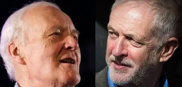 | Fanning the flames of anger and hope Jeremy Corbyn stands on the shoulders of Tony Benn | MR Online