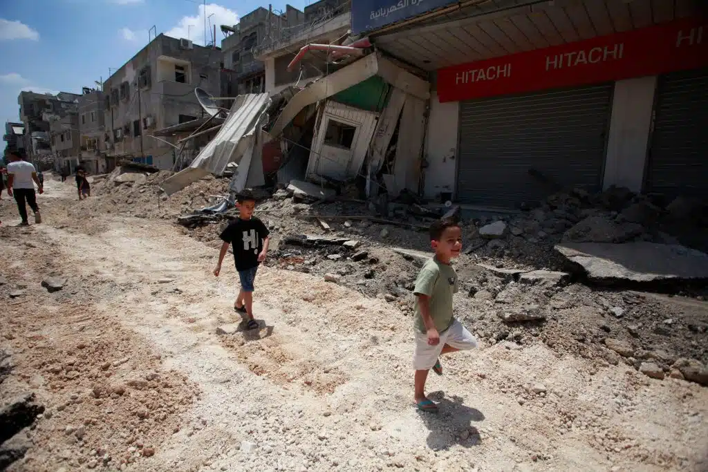 | PALESTINIANS INSPECT DAMAGE AFTER AN ISRAELI ARMY OPERATION IN NUR SHAMS REFUGEE CAMP TULKAREM JULY 1 2024 PHOTO MOHAMMED NASSERAPA IMAGES | MR Online