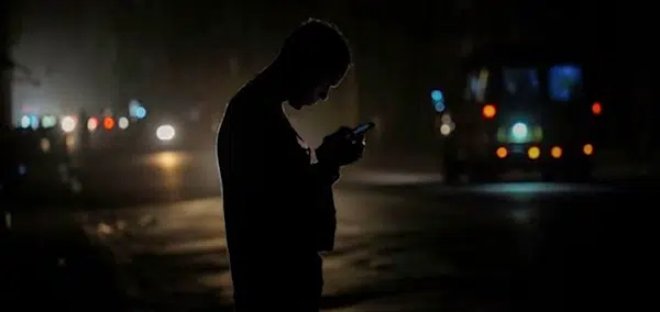 | Resident looks at his cell phone during power failure in Havana Cuba October 20 2024 Ramon Espinosa staff ASSOCIATED PRESS | MR Online