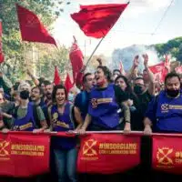 GKN automotive workers can inspire the fight against the climate crisis. (Photo by Getty Images)