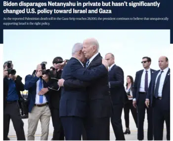 | NBC 21224 In at least three recent instances Biden has called Netanyahu an asshole | MR Online