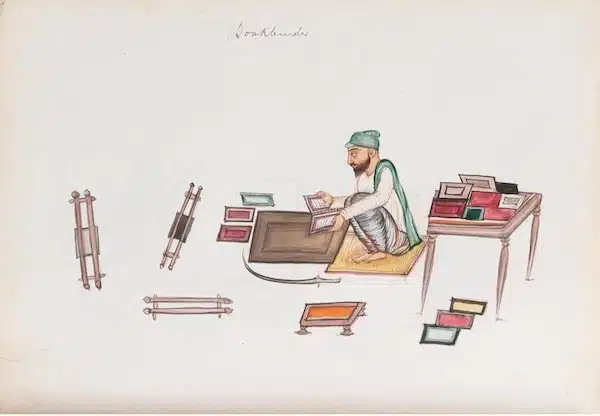 MR Online | Watercolour painting from 19th century Punjab via Wikimedia Commons PD US | MR Online