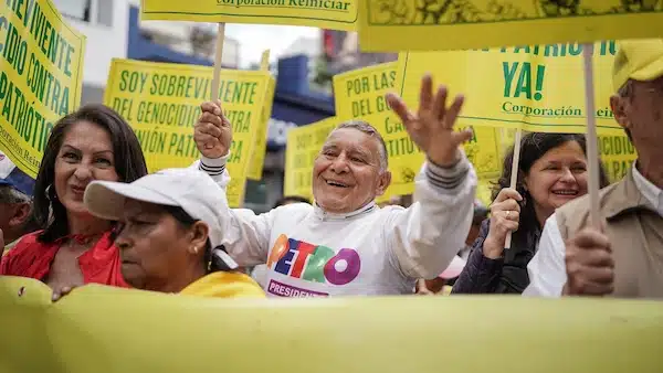 | March in Colombia in support of President Gustavo Petro Photo Social media | MR Online