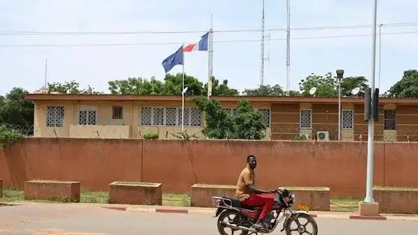 MR Online | French embassy in Niger Relations between the two countries have broken down since a July coup détat overthrew President Mohamed Bazoum Photo courtesy France24 | MR Online