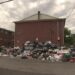 CBZ Management had neglected to clear trash from The Edge at Lowry apartment complex, among many other oversights (Screenshot via 9News)